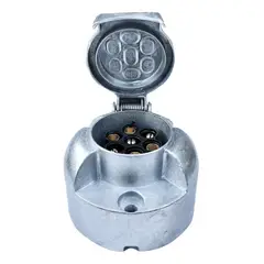 GENERICO - Enchufe 7pin 12v Hembra Carro Remolque Trailer Arrastre