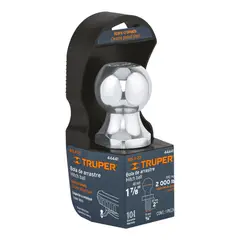 TRUPER - Bola de remolque modelo?BOLA?20 1?78? 2?000?lb