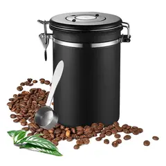 KINDA NICE - Recipientes De Café Contenedor De Alimentos Sellado 1.2 L