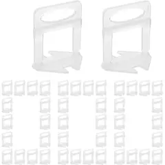 KUANGYE - 500 Clip Corbata Nivelador Porcelanico Azulejo Loseta Piso 1,5mm