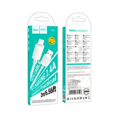 HOCO - Cable X88 USB-A a Lightning 2m para iPhone y iPad