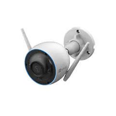 EZVIZ - Camara Wifi H3 2K IA Sirena Y Luz 28mm - Blanco