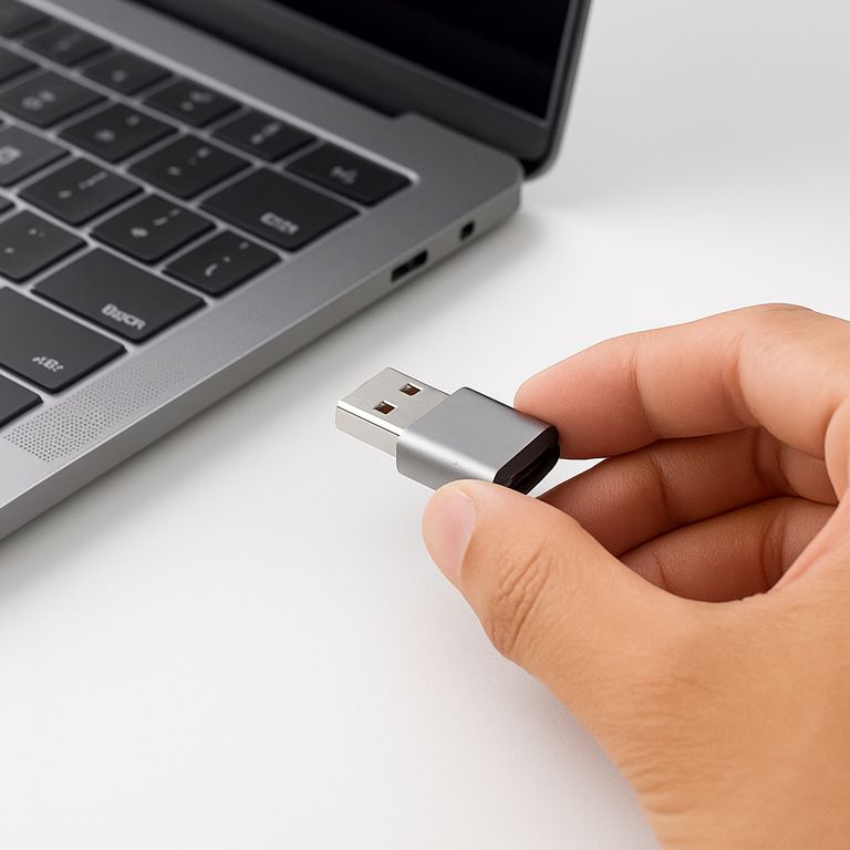 Adaptador Tipo C A Usb 3.0 Otg Gris Compatible Ios/windows