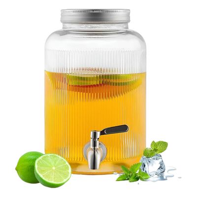 Pasteleriuscl Jarras Vidrio Dispensador De Bebidas Jarro