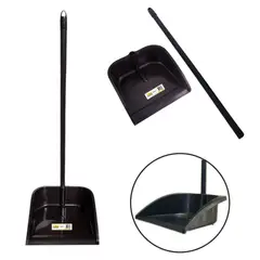 GENERICO - Pala Plástica de Aseo Alba Hogar Recogedor de Basura con mango