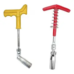 GENERICO - Kit Llave Saca Bujias 16mm + Llave Saca Bujias 21mm