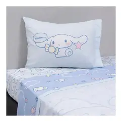 MASHINI - Juego De Sábanas Disney 1.5 Plazas Candy