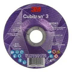 3M - Pack 25 Disco Corte 4 12 Cubitron 3 90041 G36+
