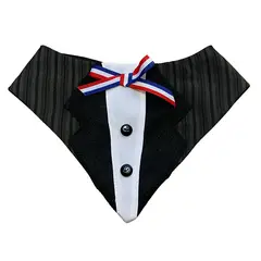 GENERICO - Bandana Traje de Huaso Elegante para Perritos y Gatos - S