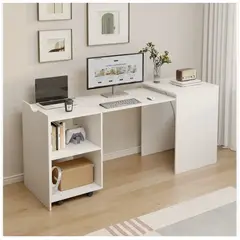 HOMER DESIGN - Escritorio Plegable Para Studio 140x44x80 Con Dos Repisa