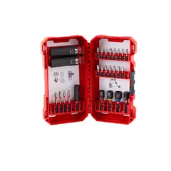 MILWAUKEE - Juego de puntas shockwave 26 piezas impact