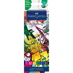 FABER-CASTELL - Marcadores Aqua Dual Graffiti 6x