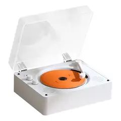 MUNDO MAGIA - Reproductor Bluetooth De Discos Retro Cd Audio 2000mah