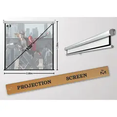 MALIK - Telon Mural 200cmx150cm 43 para proyector Nebula Capsule