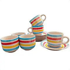 GENERICO - Juego De Tazas Tazas Para Cafe Set 6 Tazas Juegos De Tazas