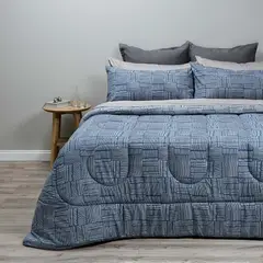 ROSEN - Plumón Soft Touch Lucca Navy Super King