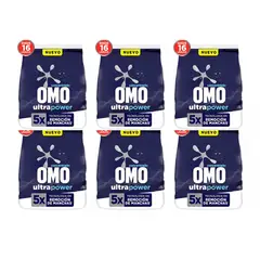 OMO - X6 Detergente Concentrado En Polvo Ultra Power 800g