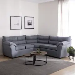 MUEBLES MPR - Seccional Arrayán 212 Tela Gris
