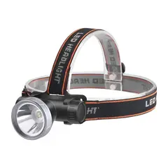 GENERICO - Linterna Minero Frontal Cabeza Casco Luz Led Recargable400lm