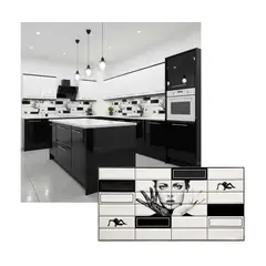 MERCAR RAY - Wall Panel PVC Relieve 95.5 x 48 cm MOOD 4.6 m² (10 Paneles)