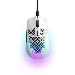 STEEL SERIES - Mouse Gamer SteelSeries Aerox 3 Snow Ultraligero RGB 8500DPI