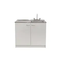 AGM - Kit Lavaplatos 100 cm Blanco Izquierdo…
