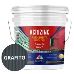 KENT - Pintura para techos Acrizinc Tineta Grafito