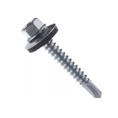 GENERICO - Tornillo Hexagonal Punta Broca 12x2 1/2 pulgadas 1 kilo