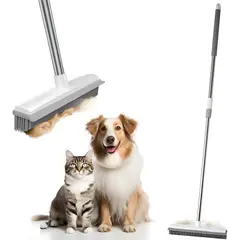 TNAKIEX - Escoba 2 En 1 Para Limpiar El Pelo De Las Mascotas