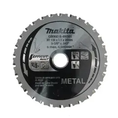 MAKITA - Disco de Corte para Sierra Circular 136mm 30D Metal B-69381