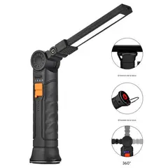 GENERICO - Linterna multifuncional 360° G51 Recargable 4 Modos