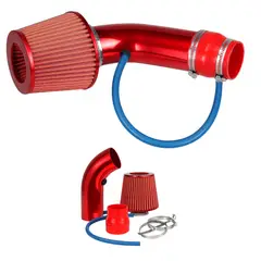 GENERICO - Kit Inducción Corta + Filtro De Aire Cónico Universal Auto