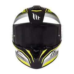 MT - Casco Para Moto Targo Solid Negro Mate