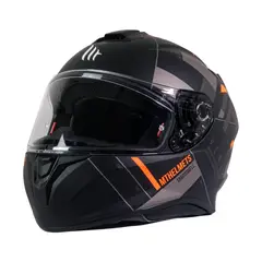 MT - Casco Para Moto Targo Veneris Gris Mate