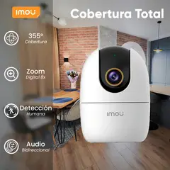 IMOU - Cámara Wifi Ranger 2 PT Interior 5MP Audio - Blanco