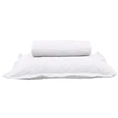 DOHLER - Colcha Piqué Döhler Blanca 100% Algodón Hecha en Brasil