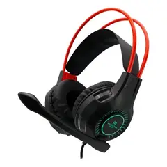 MONSTER GAMES - Headset Gamer Monster Trap AU727 Negro RGB