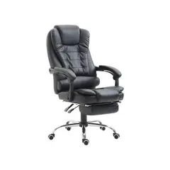 SPACE HOME - Silla Rey de escritorio Beige con fusion masajeadora