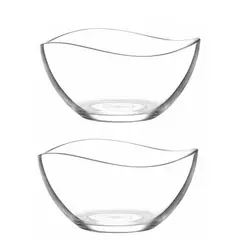 LAV - Set de 3 Bowls Pequeños De Vidrio LV-VIR281XZ