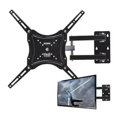 GENERICO - Soporte Home Design Hdl-117b-2 De Pared Para Tv De 14 A 50 Color Negro