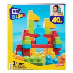 FISHER PRICE - Mega bloks 40 piezas