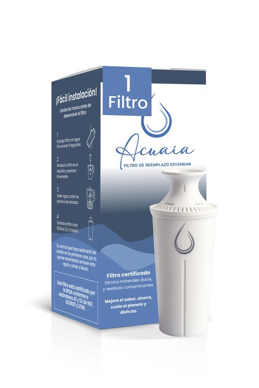 1 filtro clasico jarra compatible Brita certificado