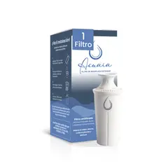 ACUAIA - 1 filtro clasico jarra compatible Brita certificado