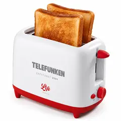 TELEFUNKEN - Tostadora de Pan Dual 3en1 720W EasyToast-2000