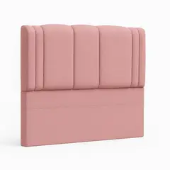 GENERICO - Respaldo De Cama 1.5 Plazas Milano Palo Rosa