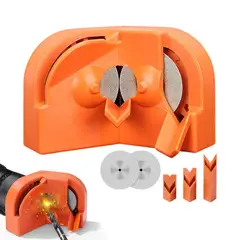 ATURE - Afilador Brocas Taladro Eléctrico+2 Muelas Abrasivas