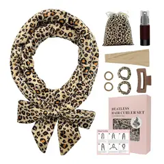 KINDA NICE - Ondulador Rizador Nocturno Sin Calor Pelo Natural Ondulado Leopardo