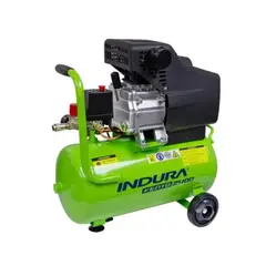 INDURA - Compresor 24 Lts Vento 2400 Incluye 3 Accesorios
