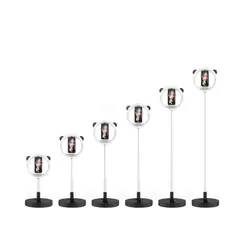 MOVI - ARO DE LUZ LED PORTATIL G2 CON BASE REDONDA