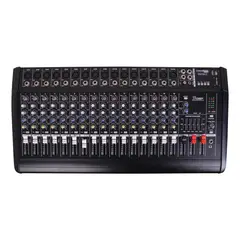 CARVERPRO - CONSOLA POWER MIXER 16CH BLUETOOTH CPM-1600